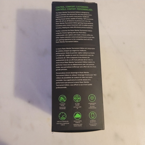 Razer Mamba Tournament Edition Chroma Ergonomic Gaming Mouse - Picture 5 of 7